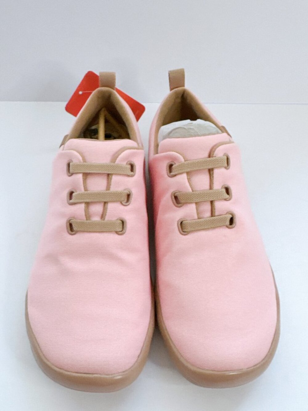 Size 9.5 UIN Moguer Crystal Rose Pink Canvas Shoes Women’s Lightweight Flats